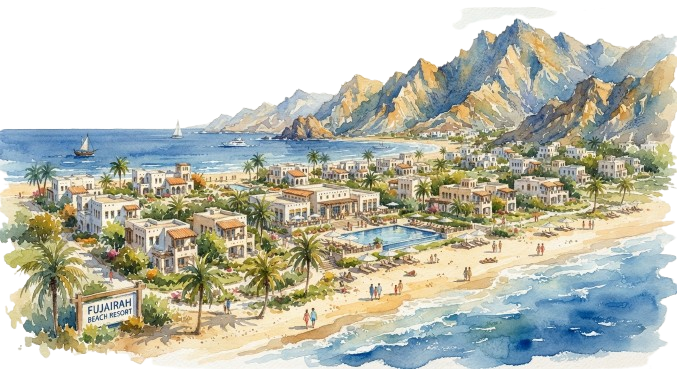 Venue Resort Illustration